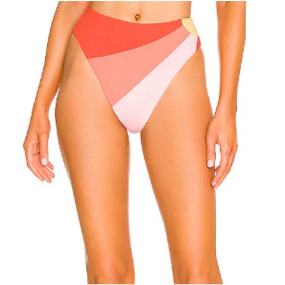 L*Space Sunburst Luca High Waist Bottom Bitsy XS - Picture 1 of 9